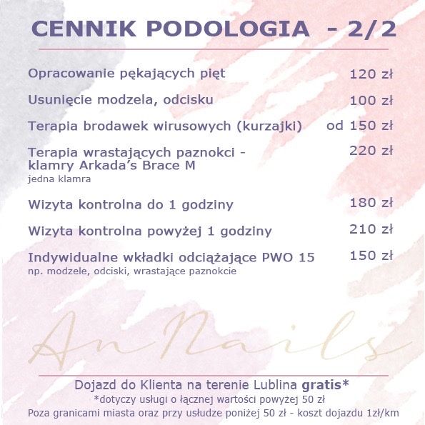 MOBILNA kosmetyczka podolog kosmetolog