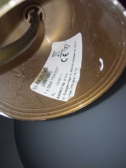 Żyrandol lampa do domu i na dwór