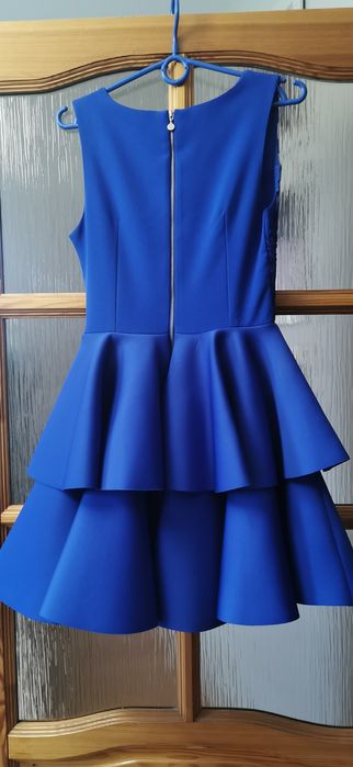 Sukienka 34 chabrowa. Piękna