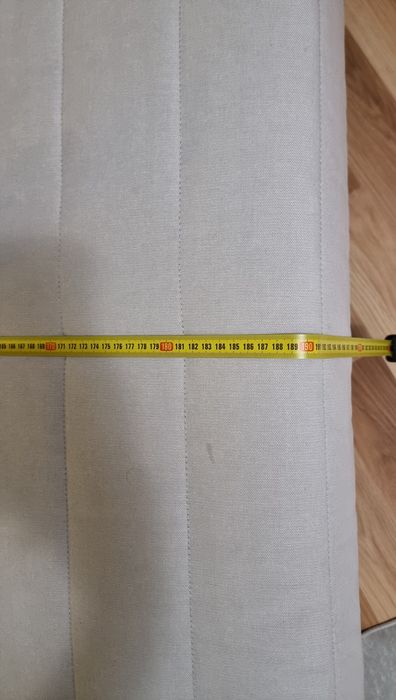 Fotel rozkładany z materacem IKEA LYCKSELE HÅVET