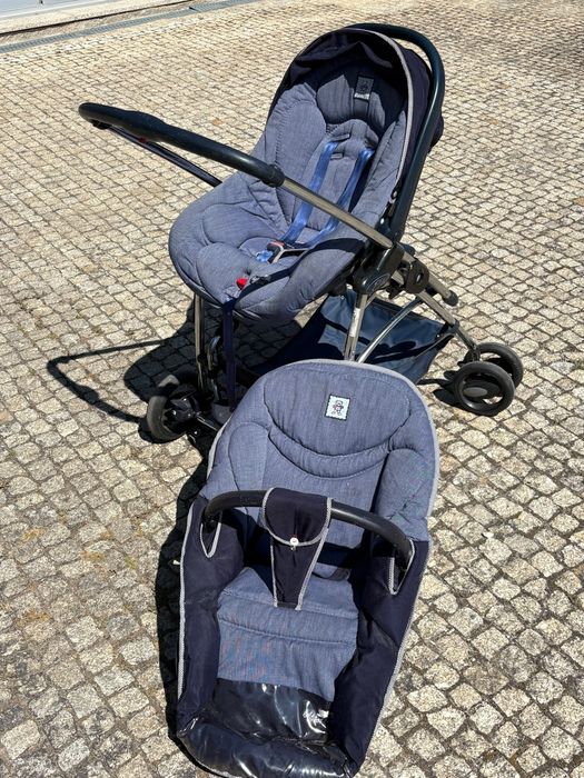 Conjunto de carrinho de bebé da bebé confor