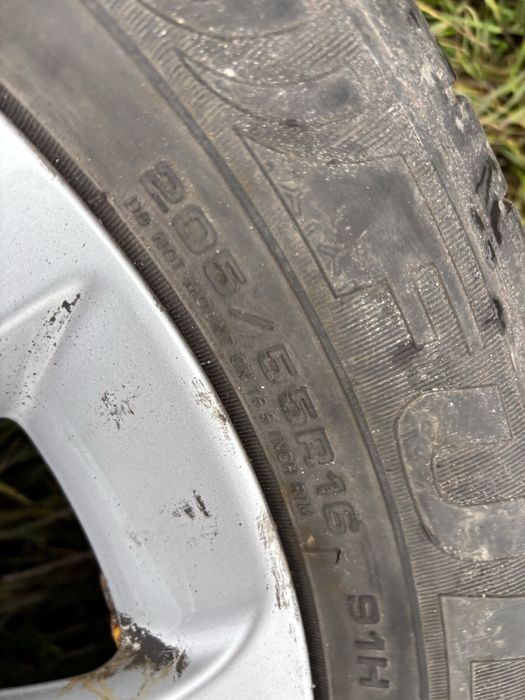 Felgi audi 5x112x16 et46 z oponami 205/55r16 letnie