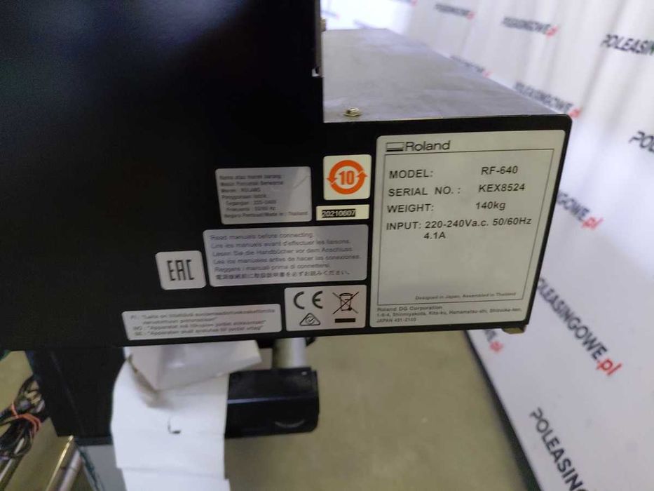 Ploter solwentowy ROLAND VERSAEXPRESS RF-640 – 2021 poleasingowy