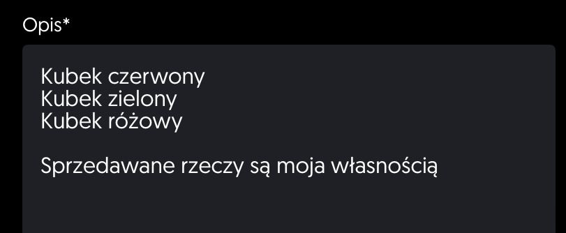 Kubek  3 sztuki różowy