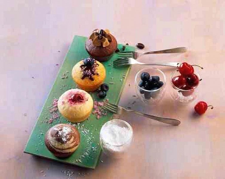 Forma do 6 sztuk muffinek, Creativ / Kaiser