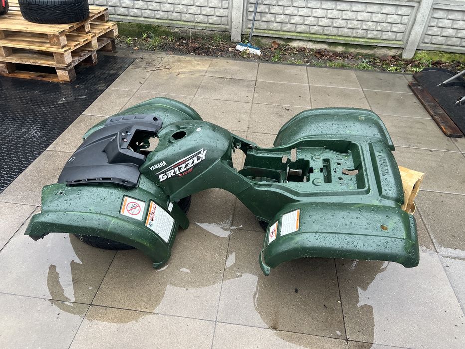 Części Plastiki obudowy błotnik Yamaha Grizzly YFM 125 części koła
