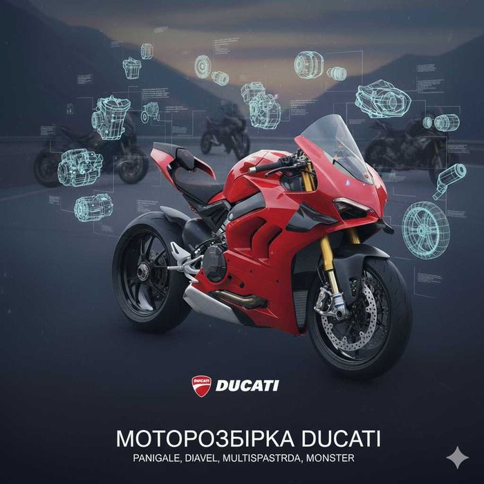 Моторозборка Ducati Diavel Panigale Multistrada  Monster