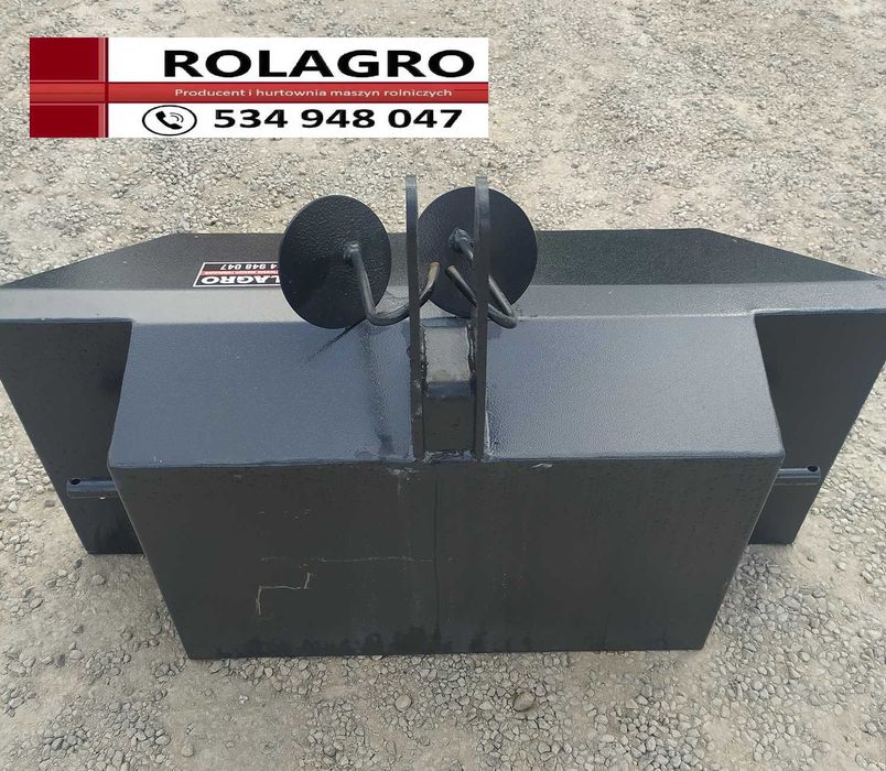 Obciążnik 600 kg METAL-TECHNIK mocowanie na przedni lub tylny TUZ