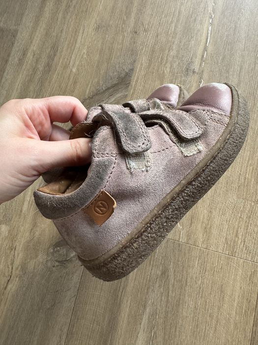 Botki Naturino barefoot rozm. 26 – pudrowy róż, skóra naturalna