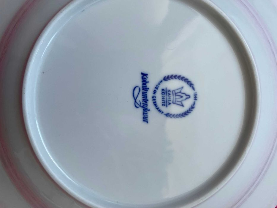 Talerz porcelanowy. Kahla Konitz