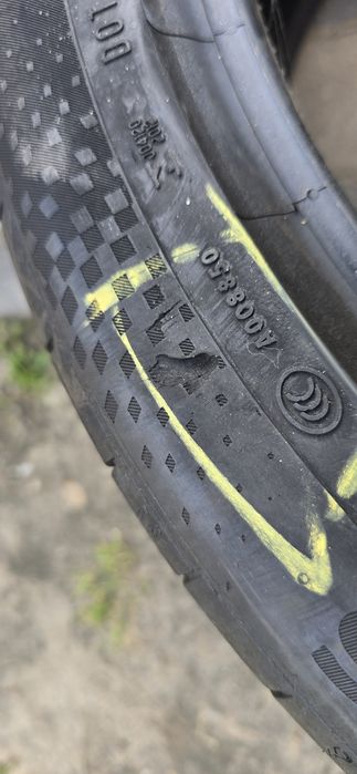 4 opony continental  255/40 r20 xl