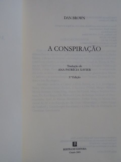 A Conspiração de Dan Brown