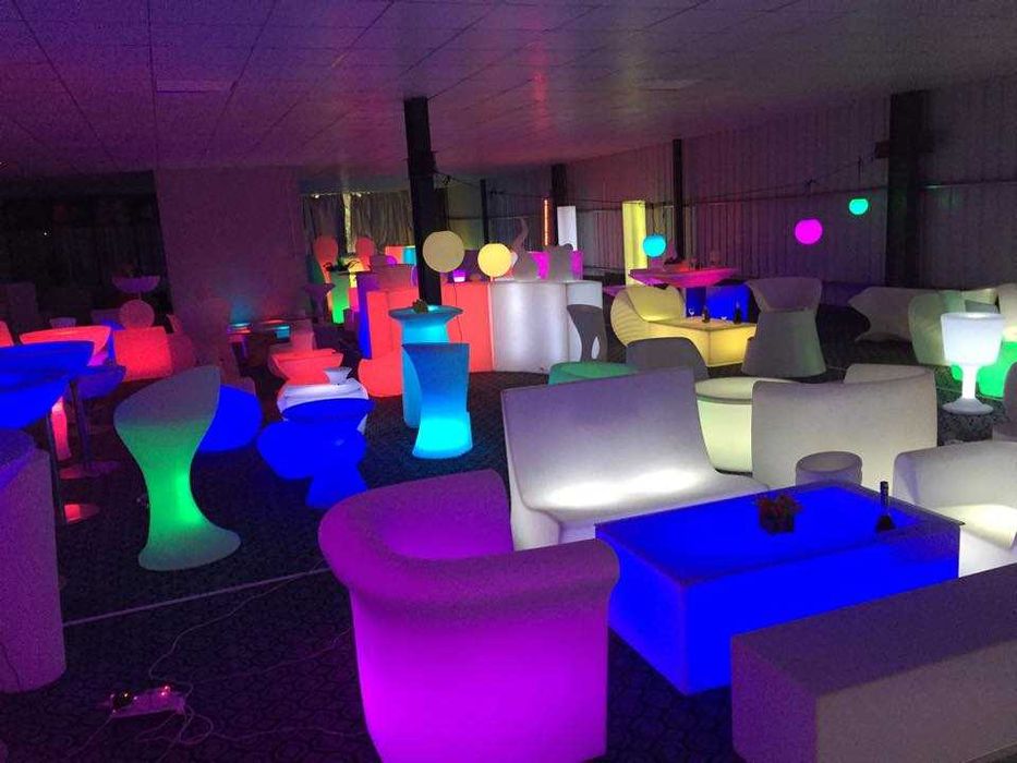 Mobiliario led para bares
