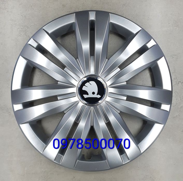 Ковпаки Шкода R15 Octavia Karoq Rapid Superb Fabia Yeti Колпаки Skoda