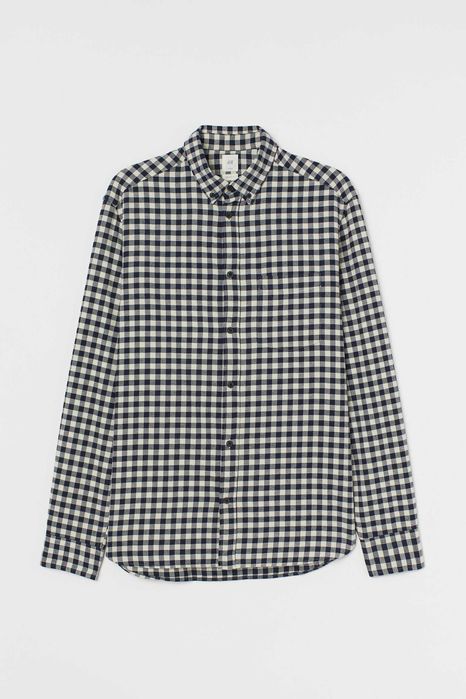 koszula h&m w kratę r. s