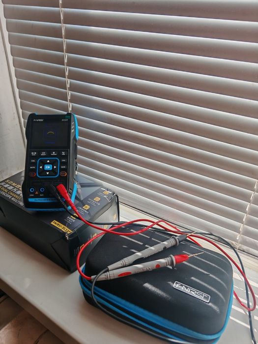 Fnirsi 2c53T , мультиметр+осциллограф+генератор сигналів