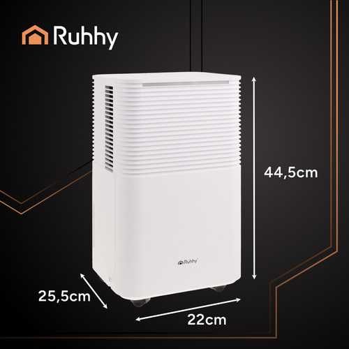 Осушувач повітря RUHHY DRYZIX — Wi-Fi (12 л/24 год) Поглинач вологи