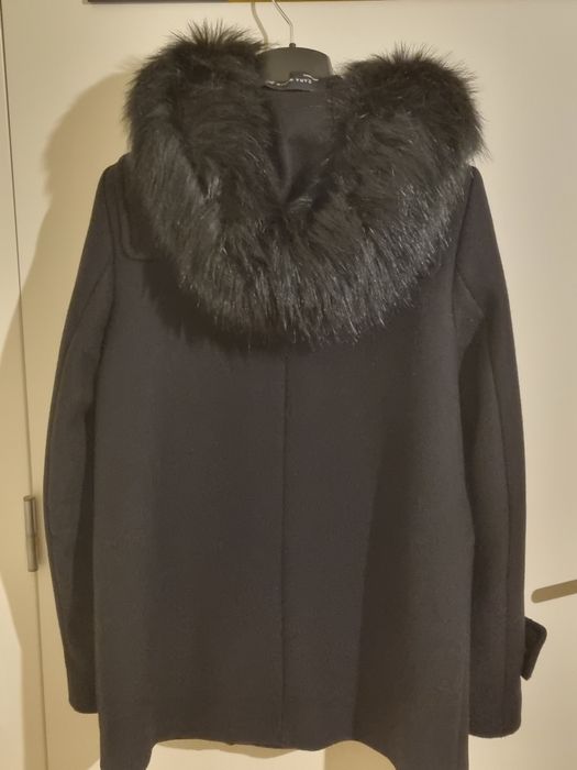 Casaco preto canadiana