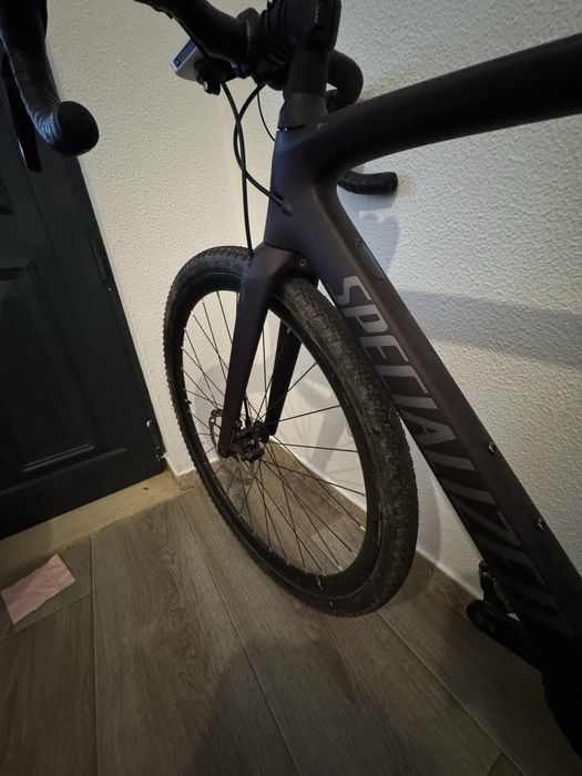 Vendo Specialized Roubaix SL8 Comp 105 DI2 52 + 2 Rodas Roval C38 + Pedais Assioma Pro MX