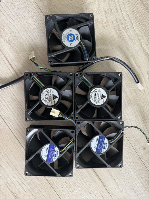 Вентиляторы 80 мм 12V