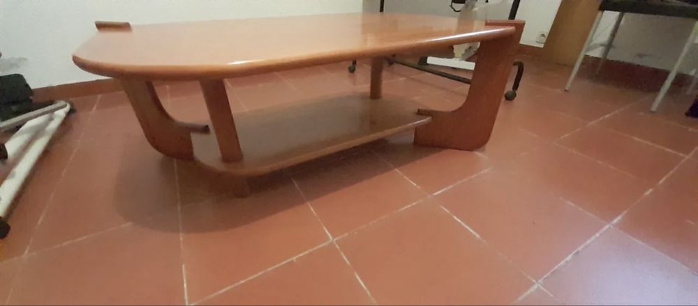 Mesa centro pinho mel