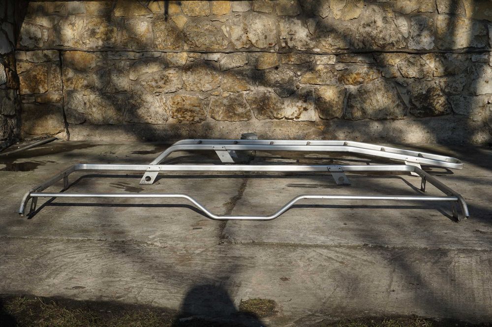 Kamper bagażnik dachowy drabinka aluminiowa do przyczepy kempingowej