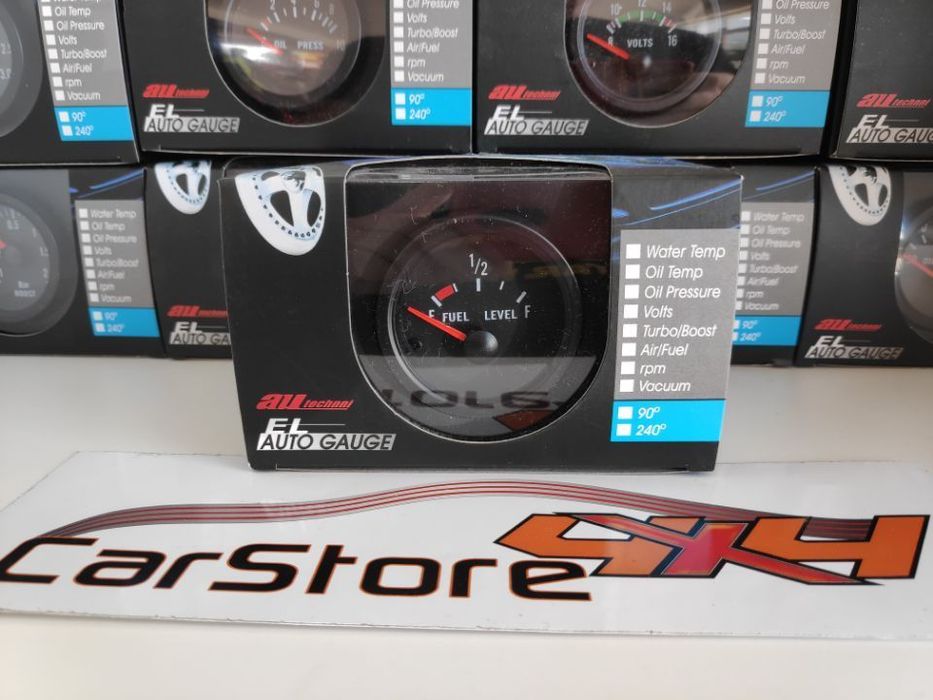 Manómetro estilo VDO Nível combustível