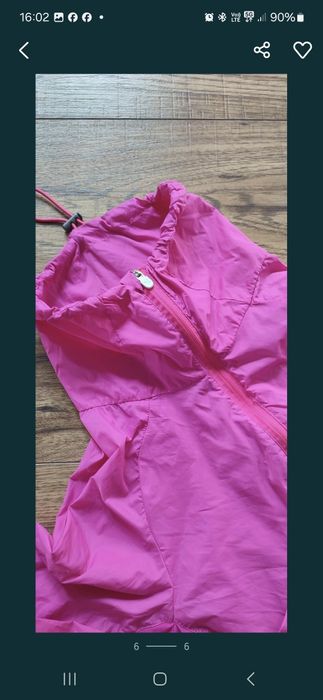 Różowa kurtka sportowa KARI TRAA XS