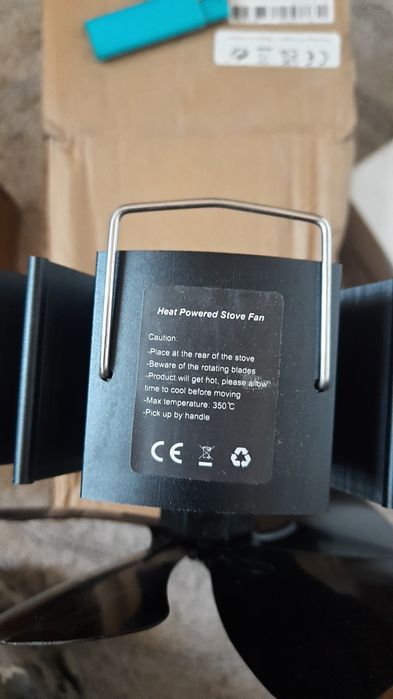 Wiatrak /dmuchawa do pieca / kominka/ kozy