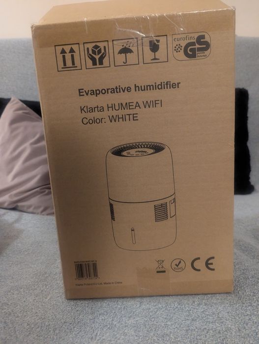 Nawilżacz ewaporacyjny Klarta Humea WIFI