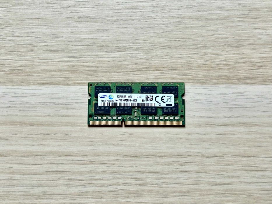 RAM Samsung 8GB DDR3 / DDR3L PC3L 12800S – sprawna / testowana