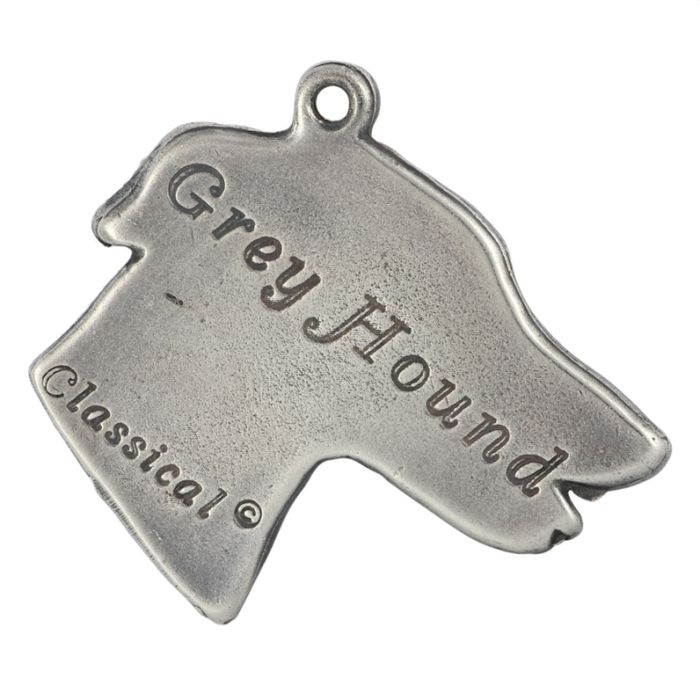 Greyhound brelok do kluczy posrebrzany Art-Dog