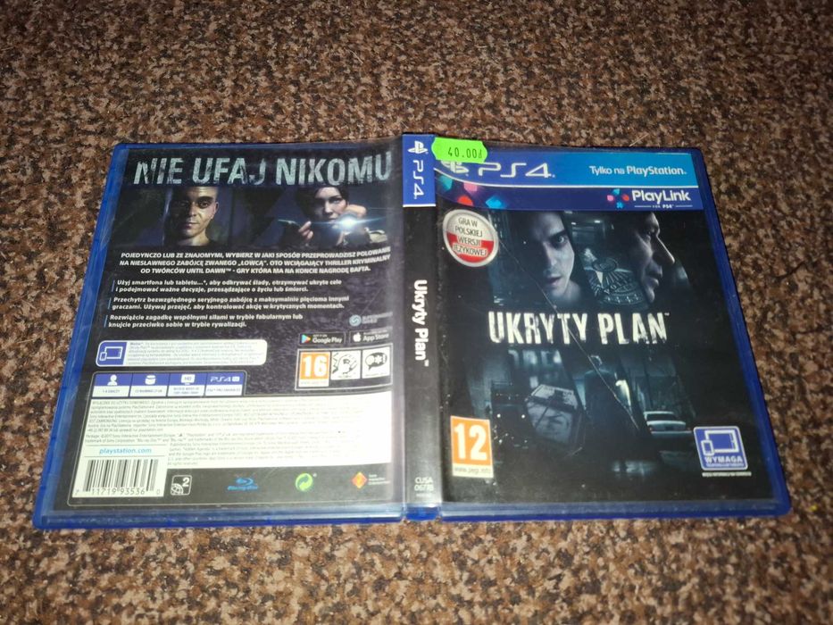 Ukryty Plan PL - Sony PS4
