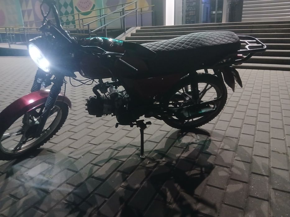мотоцикол альфа мустанг 125 кубів