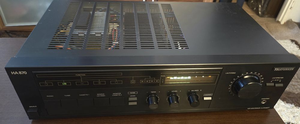 Piękny wzmacniacz Telefunken HA-870 870