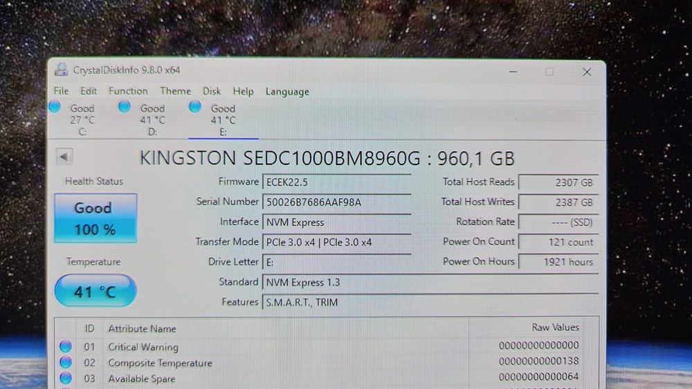 SSD 960GB  M.2  SEDC1000BM8/960G Super cena!