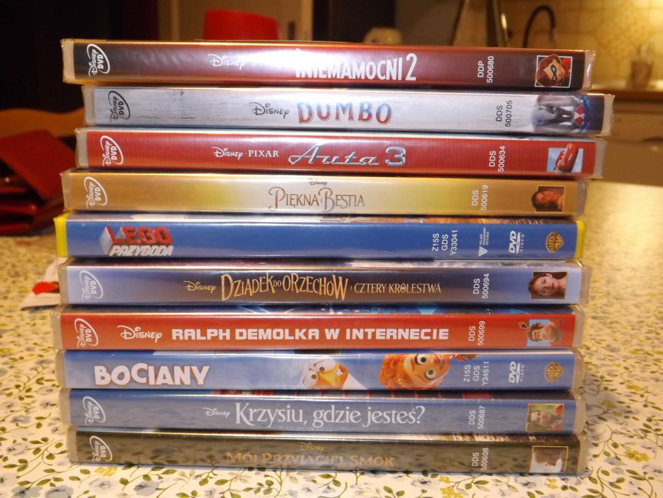 Bajki Disney Dumbo 10 dvd za 70zł