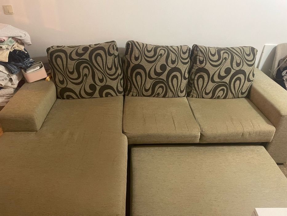 Sofá de 2 lugares c/ Chaise Longue