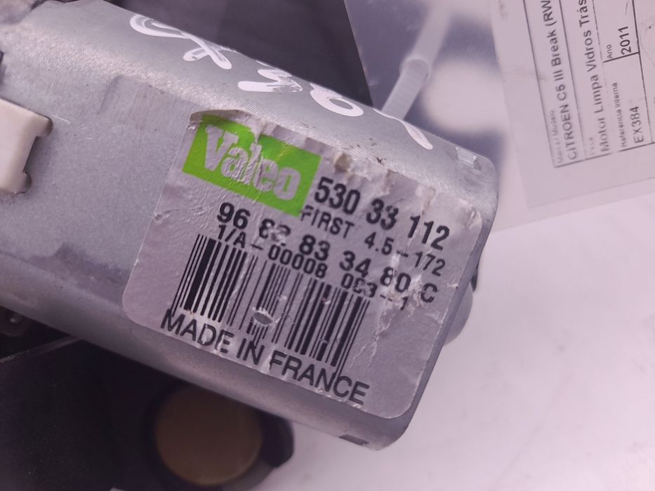 Motor limpa vidros trás CITROËN C5 III Break (RW_)