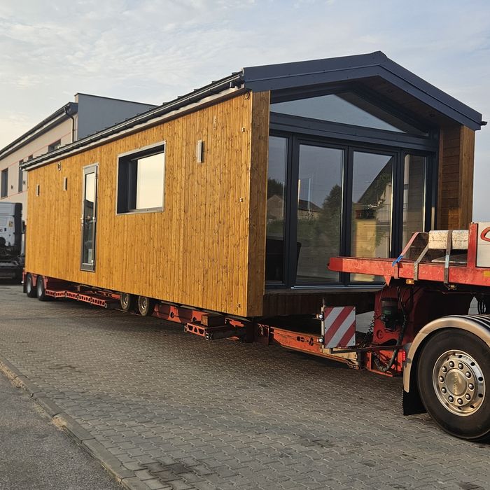 Domek dom na zgłoszenie mobilny 40m² na kołach holenderski nowy