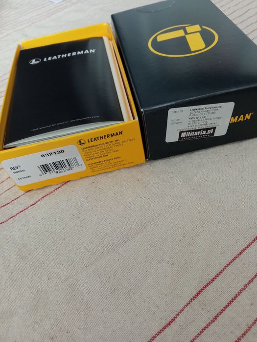 Leatherman Rev multitool nowy w kartoniku