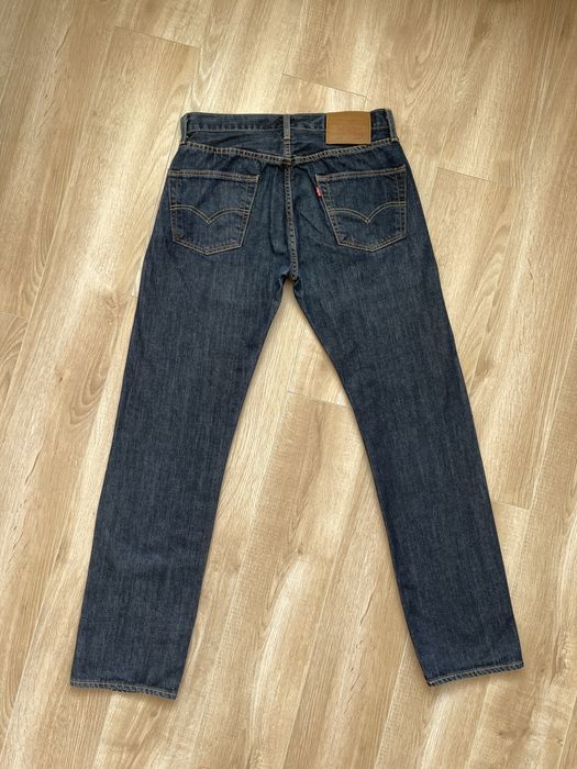 Джинси класичні Levis 501 premium W29 L32, темно-сині