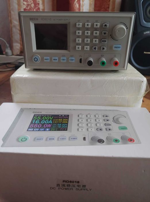 Лабораторний блок живлення питания Riden RD6018 - RD6024 - RD6030