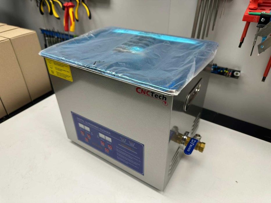 Myjka Ultradźwiękowa 10L 40kHz 240W + Kosz do mycia