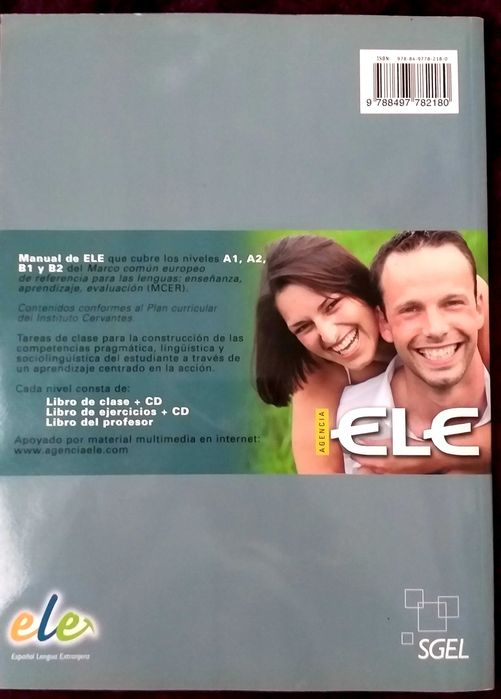 Manual Agencia ELE intermedio - Livro de exercícios Espanhol B1