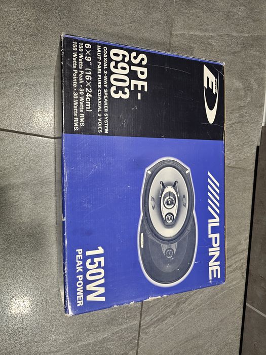 Alpine spe-6903 głośniki trójdrożne 6x9
