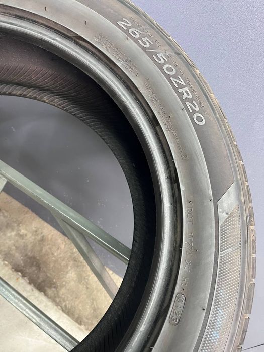 Шины БУ 265 50 R 20 HANKOOK s1evo3 suv Лето Комплект резина
