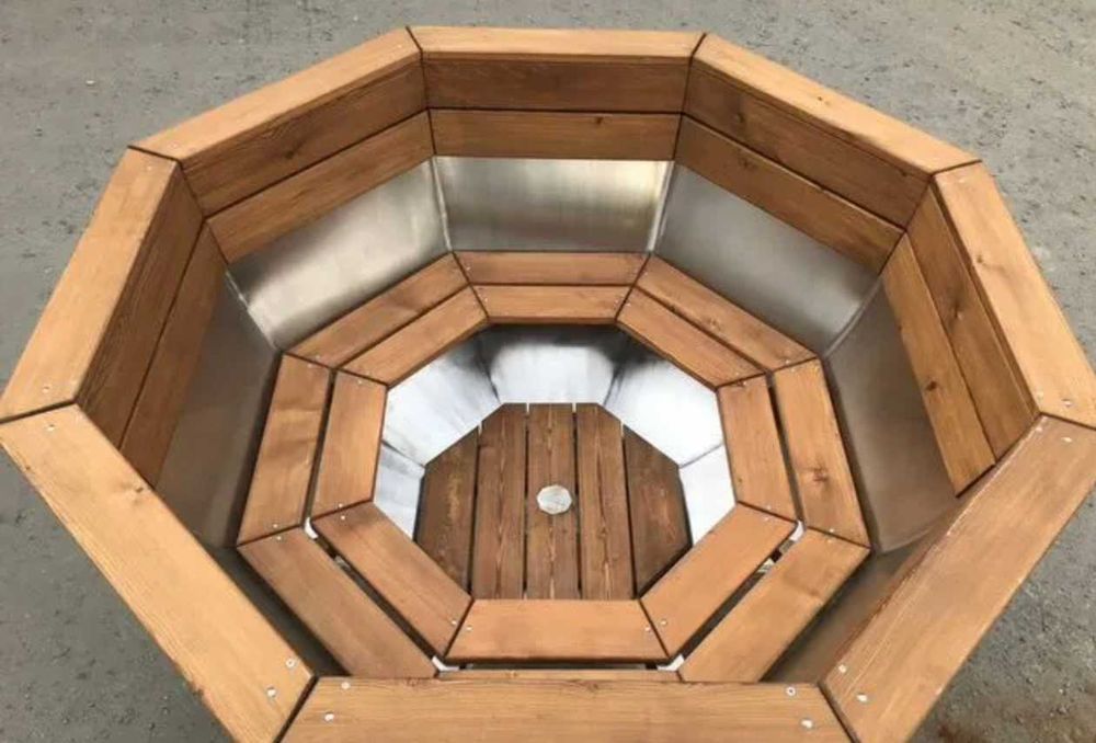 ПРЕМІУМ Чан на дровах / Карпатський чан / Банний чан / Купель