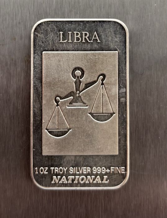 Libra em prata 999 canada