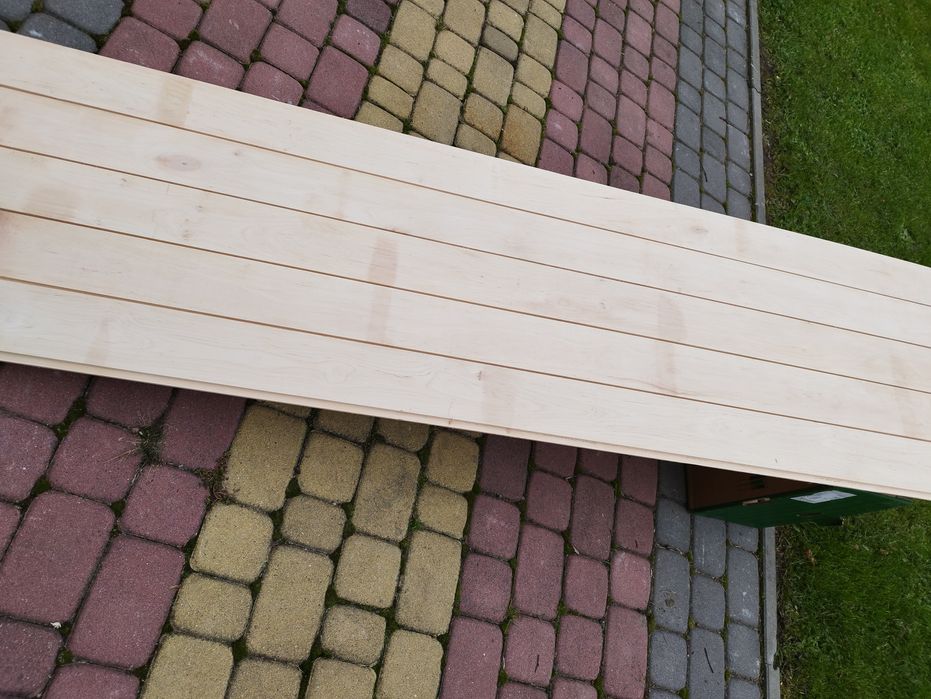 Łóżko sosnowe  ławka skręcana